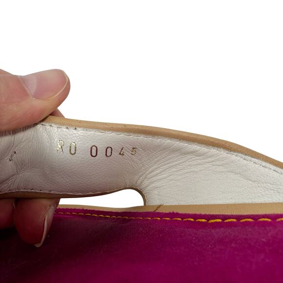 Louis Vuitton Murakami Multicolor Monogram Bow Sandals Pink Insole 38.5 - Picture 10 of 13